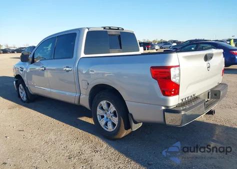 2017 Nissan Titan Sv z USA, uszkodzony, nr VIN 1N6AA1EK3HN532016